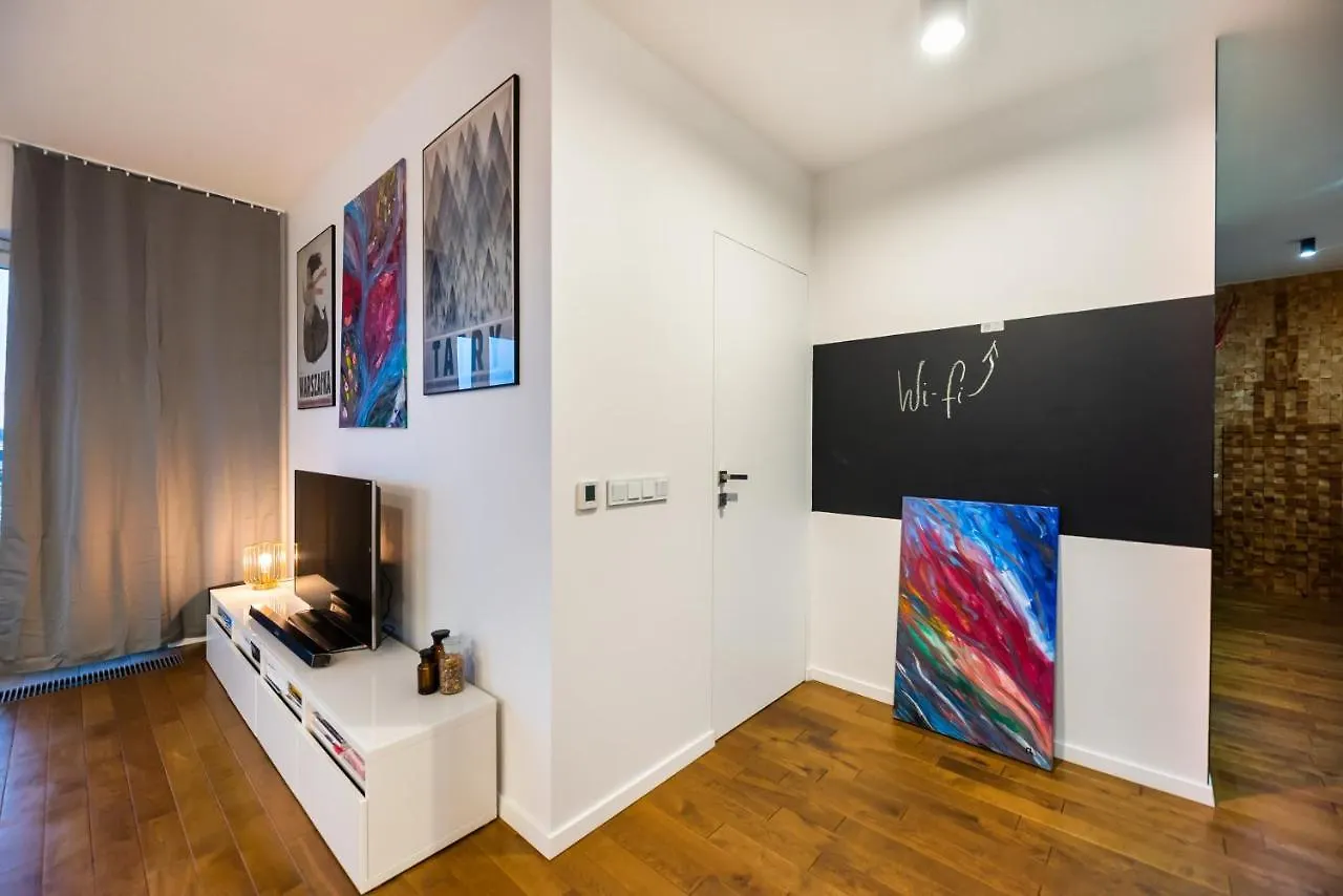 Qbik Artistic Cityscape Apartment Warszawa Polska