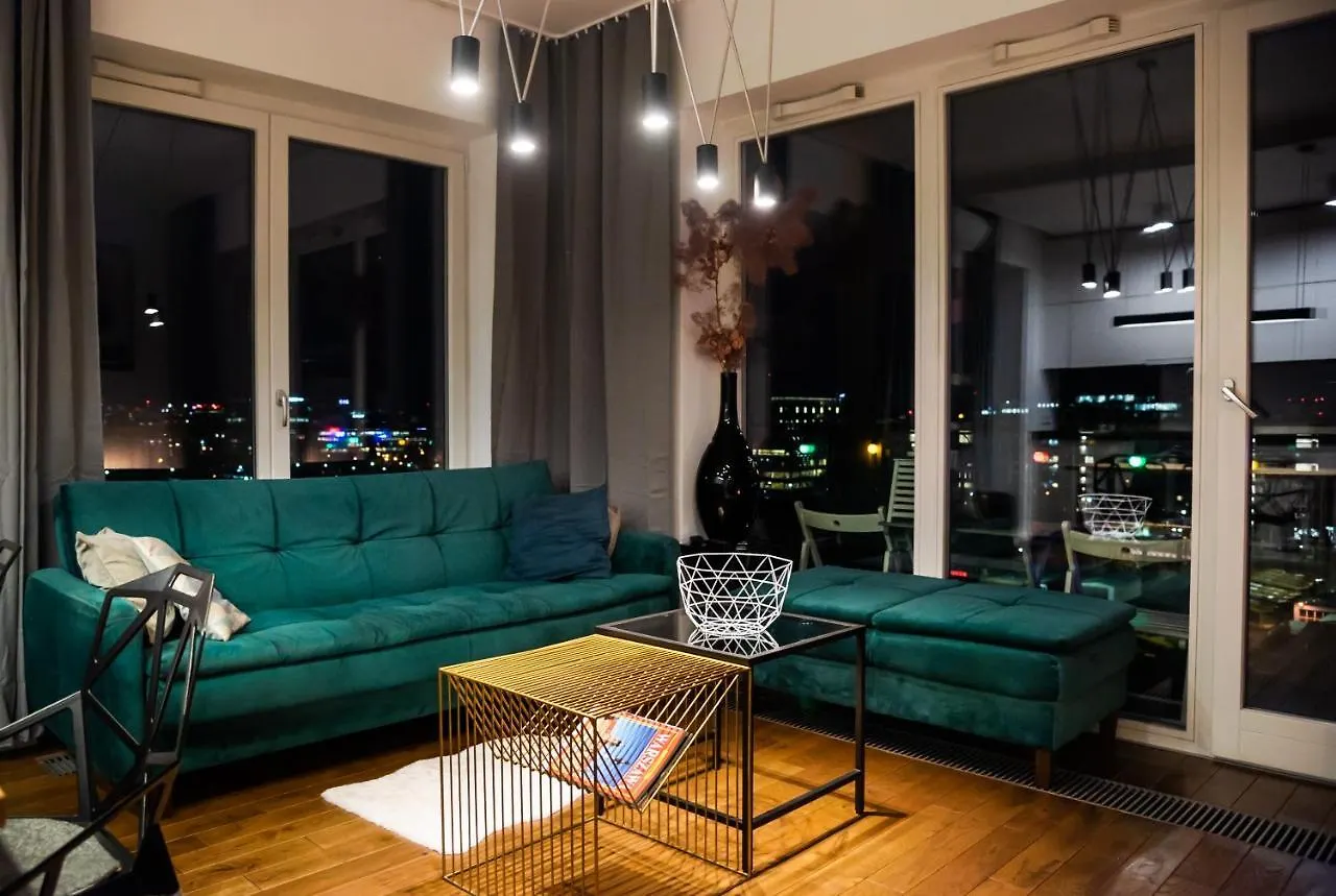 Qbik Artistic Cityscape Apartment Warszawa