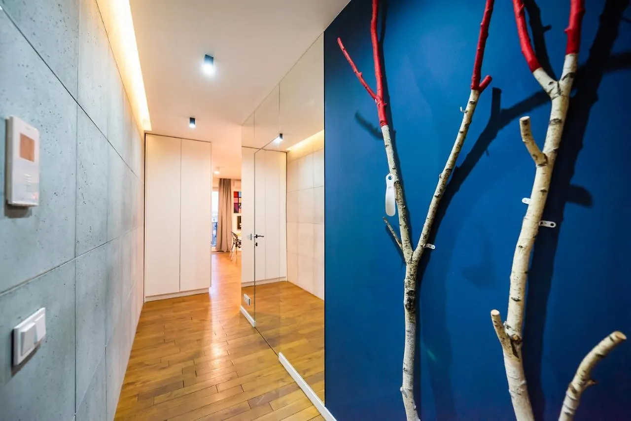 Qbik Artistic Cityscape Apartment Warszawa
